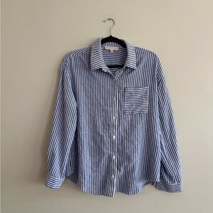 Blue Striped Women’s Shirt